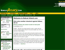 Tablet Screenshot of bobcatattack.com